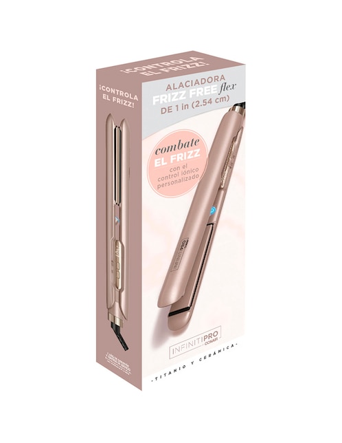 Alaciadora Conair Frizz Free CS620FRES placas de cerámica - titanio