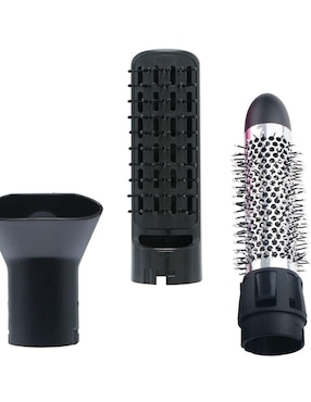 Cepillo Eléctrico giratorio 360° para cabello Timco