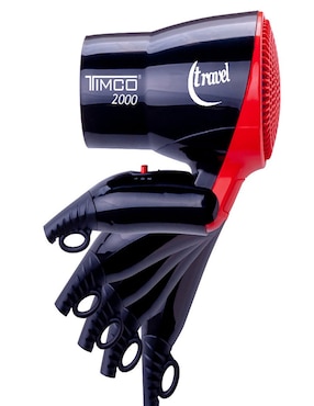Combo Timco Travel 4 en 1 secadora + cepillo + recortador de vello