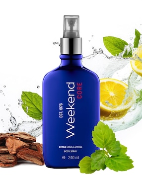Body mist Weekend Core para hombre