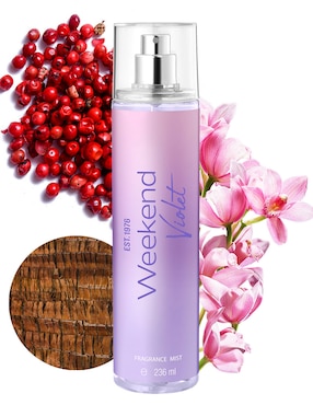 Body mist Weekend Violet para mujer