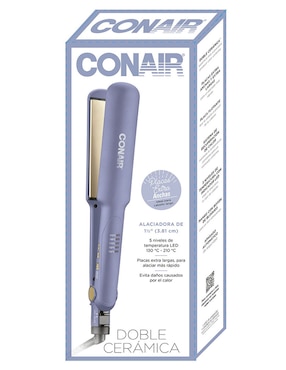 Alaciadora Conair Doble Cerámica placas de cerámica