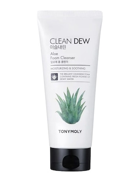 Jabón Facial Clean Dew Aloe Foam Cleanser Tony Moly