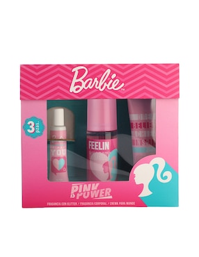 Set Eau de toilette Barbie Pink Power para niña