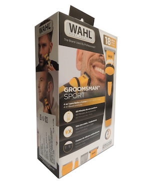 Recortadora de vello facial y corporal Wahl Groomsman Sport