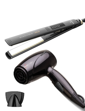 Set secadora de cabello Gama Italy UniQ Aura 3 piezas