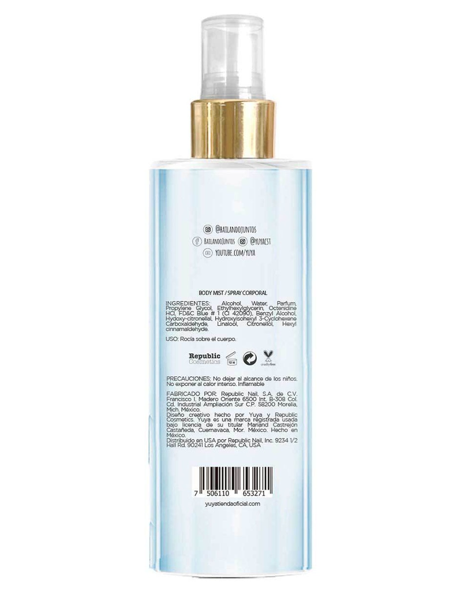 Body mist para mujer 5