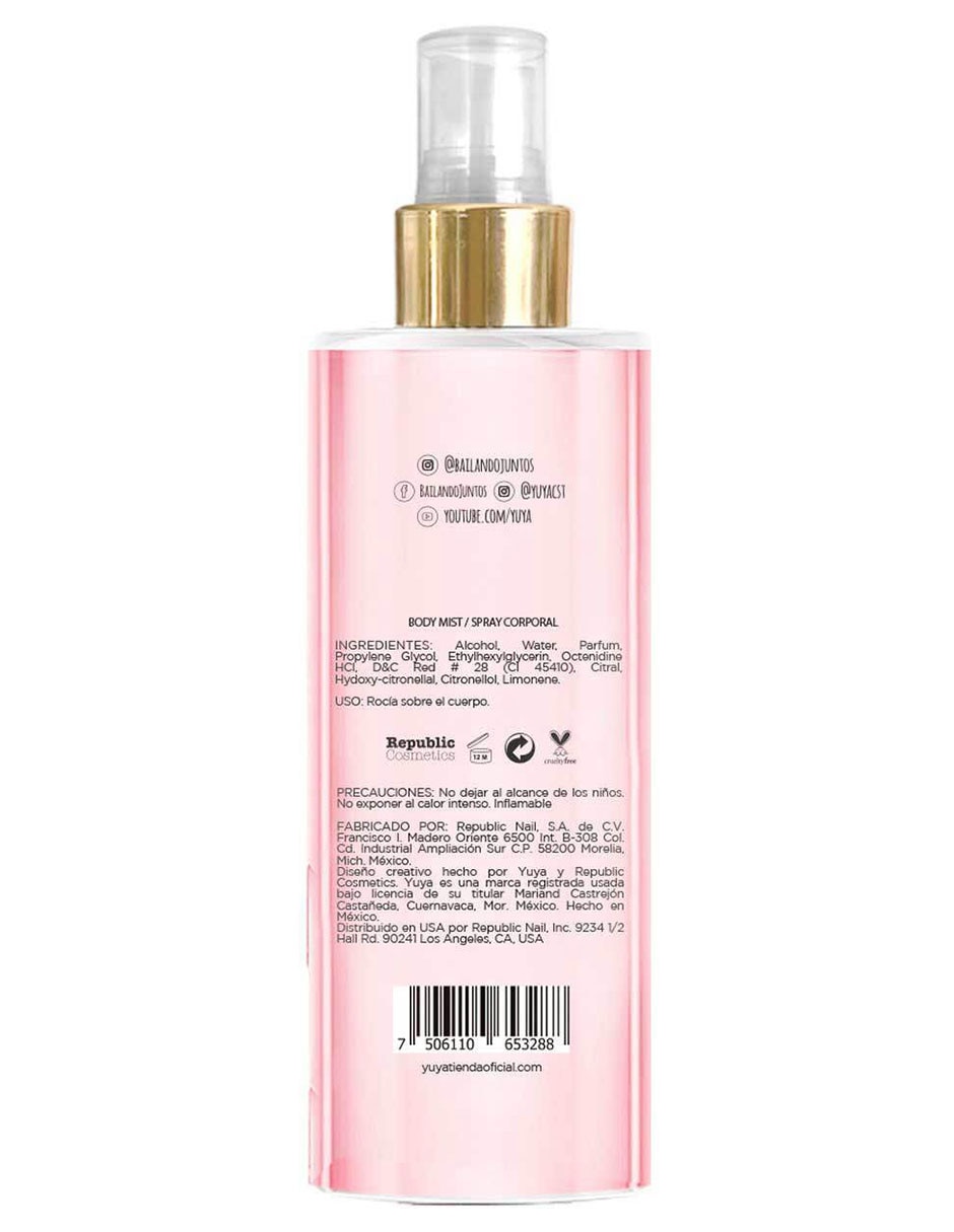 Body mist para mujer 5