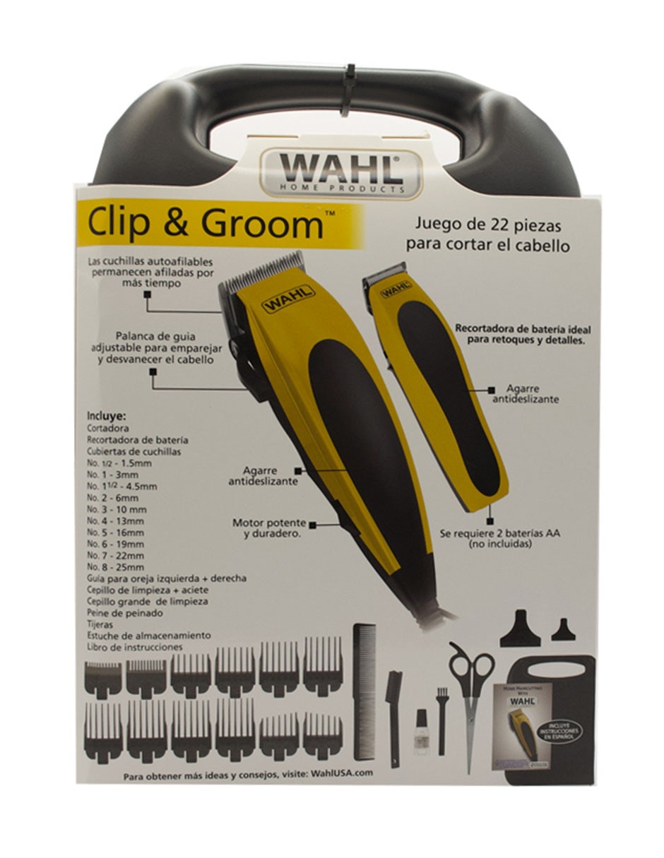 Juego de peluquería Clip & Groom 22 piezas 5