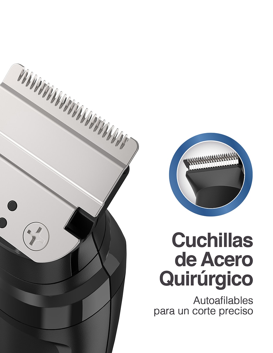 Recortadora para cabello, barba y cuerpo 4