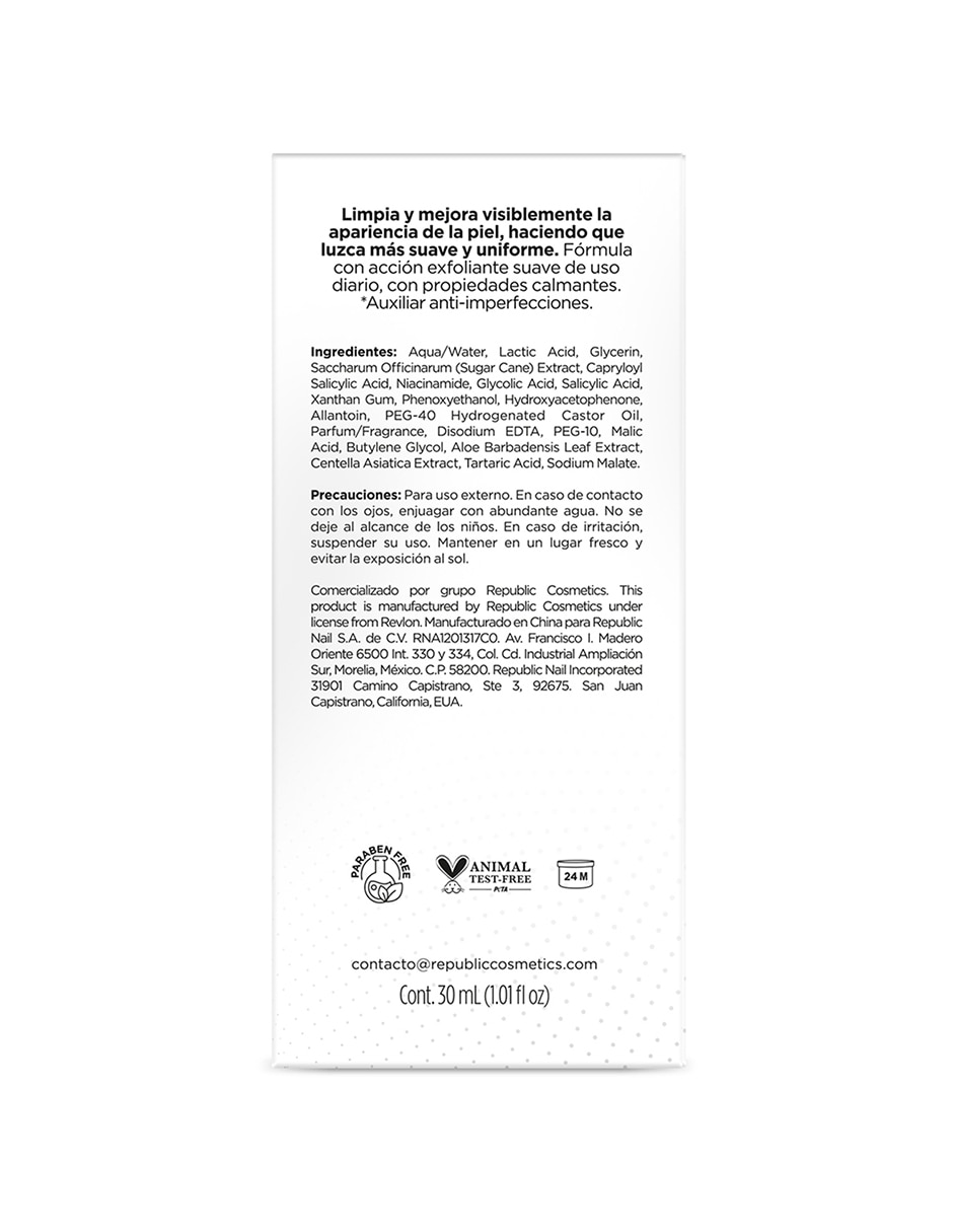 Sérum antiacné facial Ácido Salicílico todo tipo piel 3