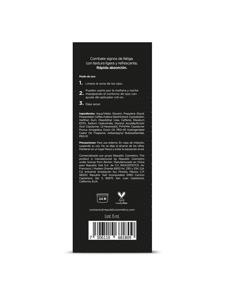 Sérum contorno de ojos Roll-On Antiojeras todo tipo piel 20 ml 2