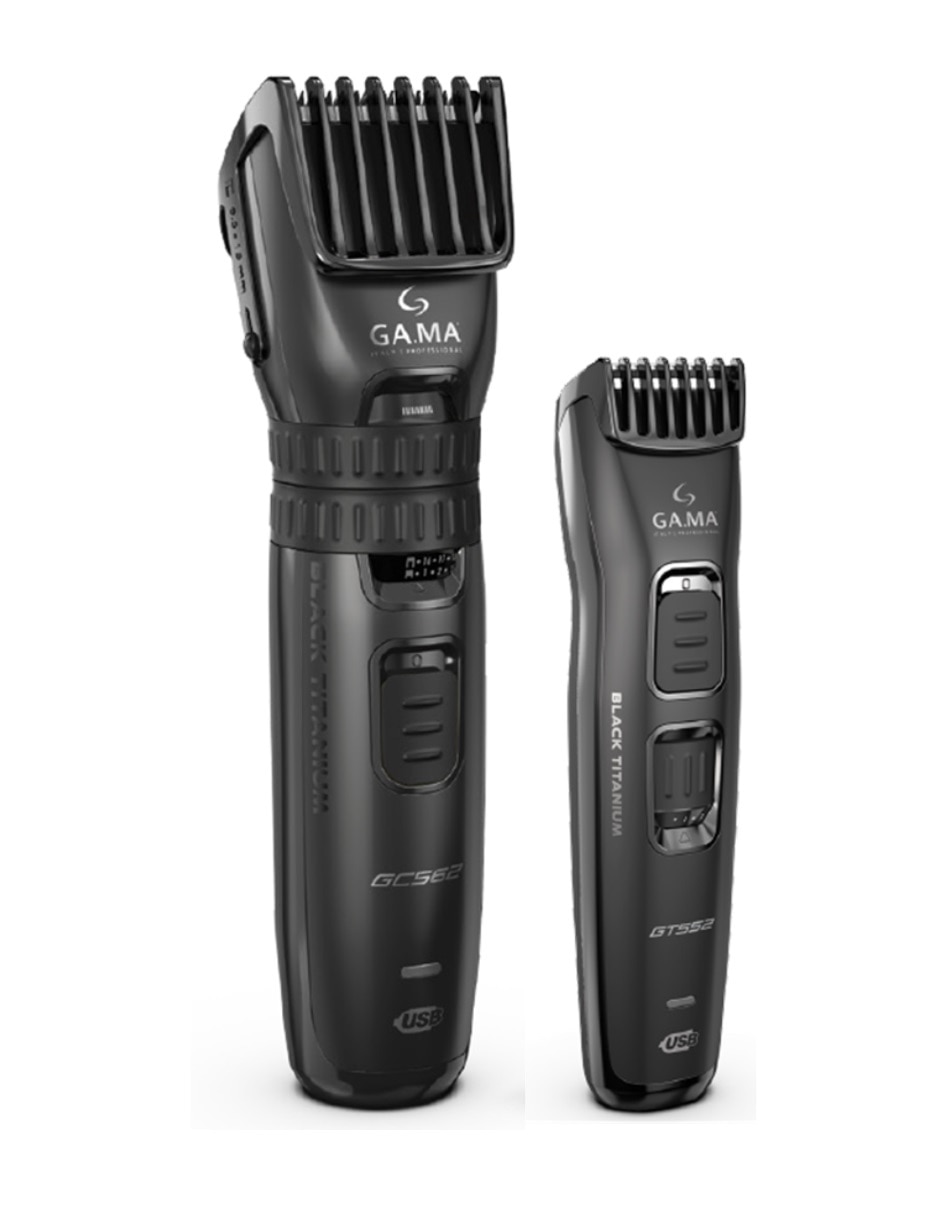 Juego de peluquería BLACK TITANIUM 2 piezas Juego de peluquería BLACK TITANIUM 2 piezas