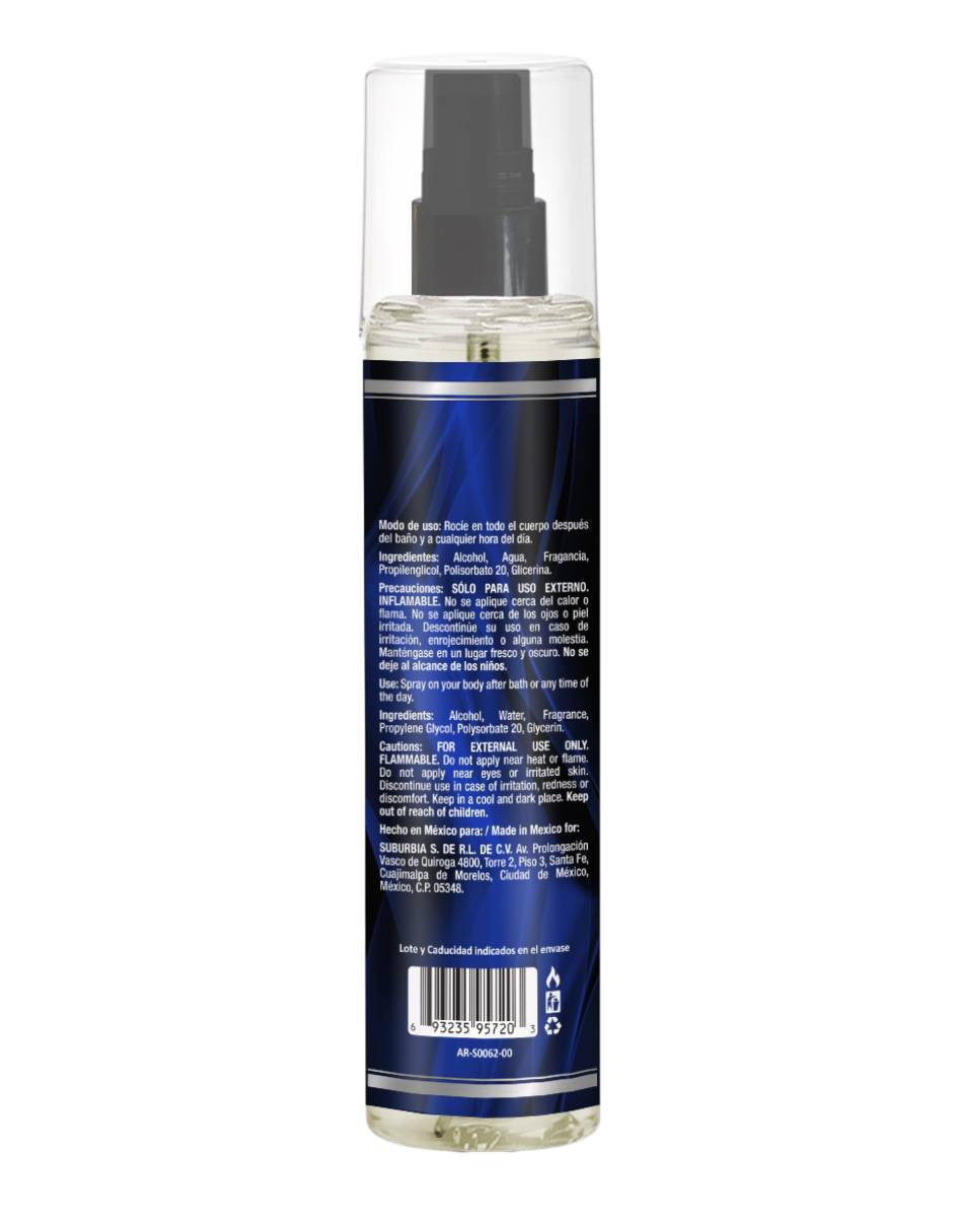 Body mist Radical para hombre 2