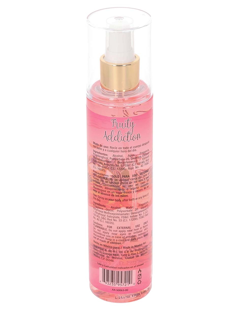 Body mist Fruity Addiction para mujer 3