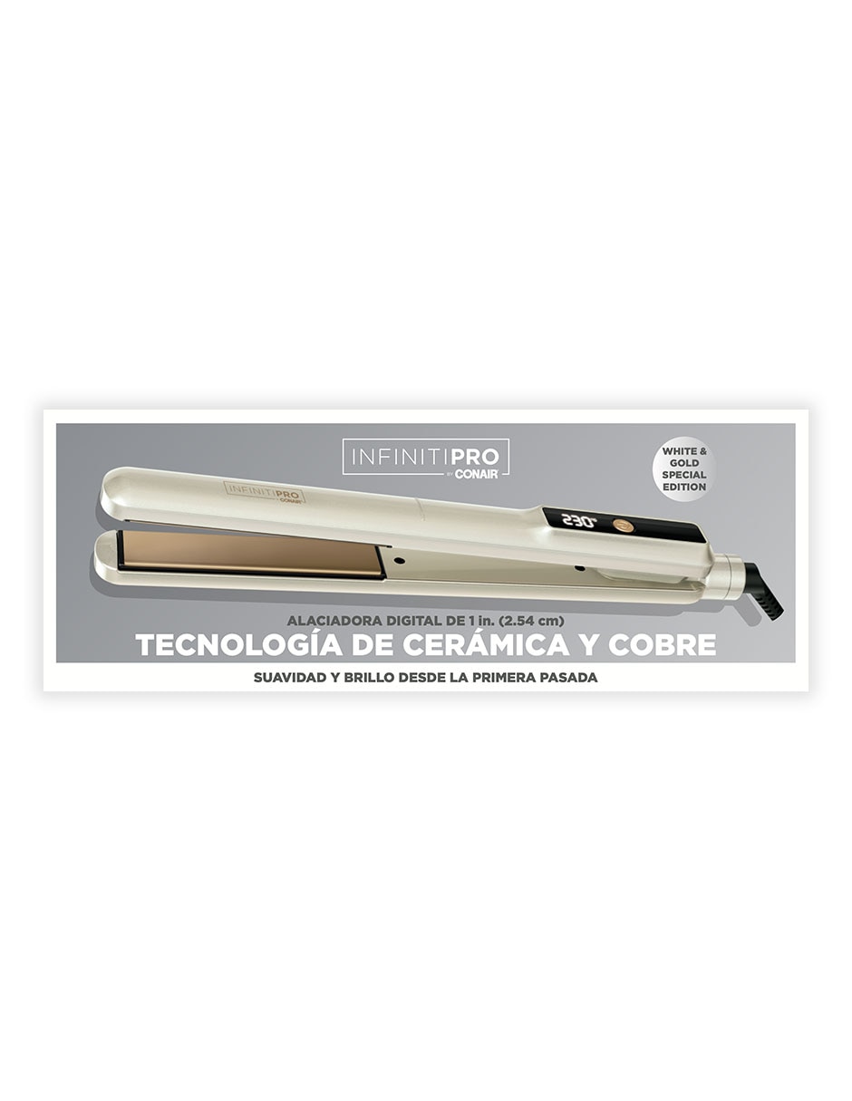 Alaciadora Infiniti Pro CS654ES placas de cerámica - iones 2