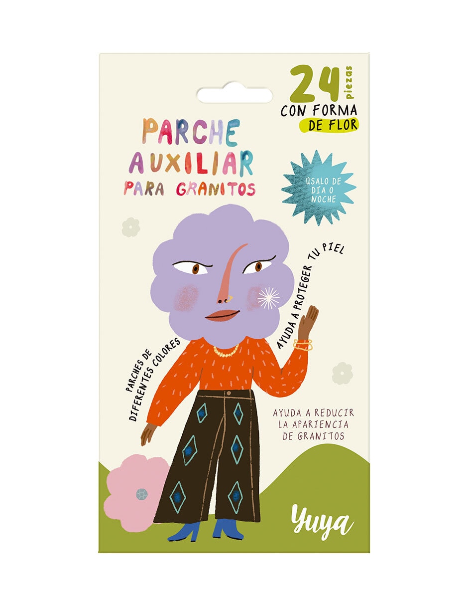 Parches para acné Flor Parches para acné Flor